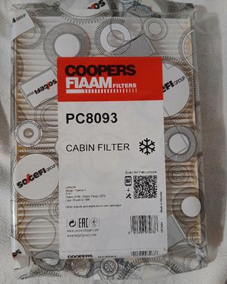 Filtro abitacolo/antipolline CoopersFiam PC8093