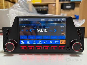 Autoradio 1 Din CarPlay e Android Auto Display 5”