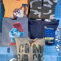 Lotto abbigliamento bambino 6 anni 