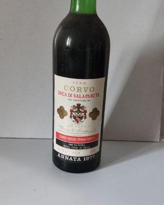 1977 vino Corvo Rosso Duca di Salaparuta