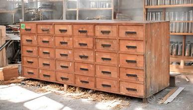 CASSETTIERA SCHEDARIO ARCHIVIO INDUSTRIALE