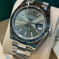 Rolex Dj 126334 Nuovo 2025 Verde Menta 41mm Oyster
