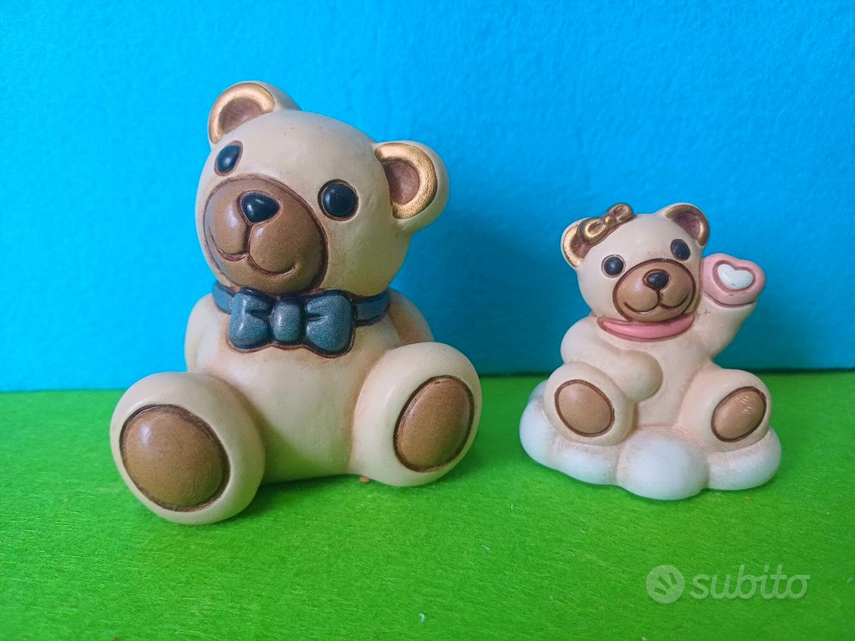 Scatola Thun Orsetto Thun Con Farfalla Teddy Con Cuore In Ceramica