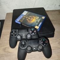 PlayStation 4 slim 1tb + 2 controller+camera