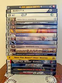 Collezione videogiochi per PC