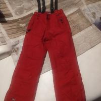 pantaloni sci bambino 9/10 anni 