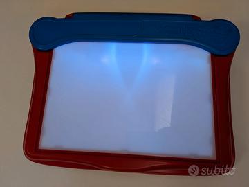 Lavagnetta luminosa a batteria per ricalco