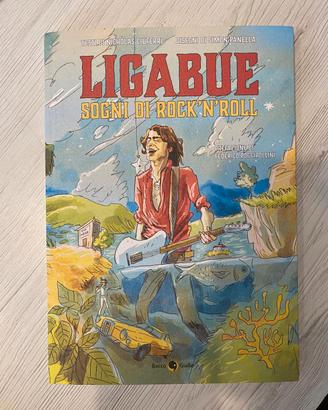 Fumetto Luciano Ligabue - Sogni di Rock’n’roll