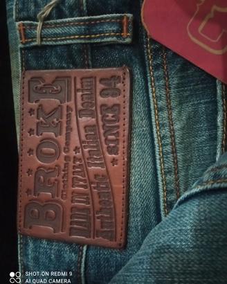 BROKE JEANS Uomo TG 32