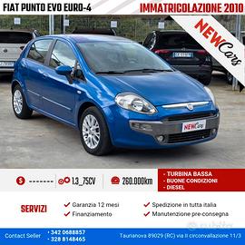 Fiat Punto Evo 1.3 Mjt 75 CV 5 EURO 4 TURBINA Bass