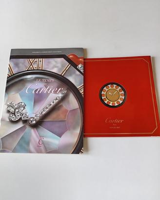 Lotto cataloghi Cartier orologeria anni 80