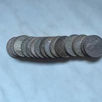 Monete argento 500 lire