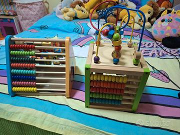 Giochi montessoriani in legno