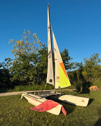 Hobie Cat Dragoon pronto all'uso + Accessori