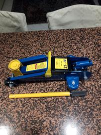 AMC cric manuale con carrello e sollevatore con ma