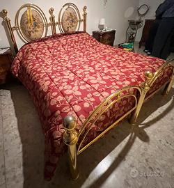 Letto Ottone bagno oro 24k, Esperia, Angelo Brotto