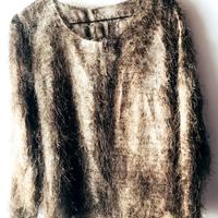 Blusa Seta frange-tessuto G.Armani -Sartoriale '90