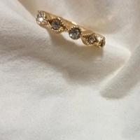 anellino con pietrine circonferenza anellino 19 