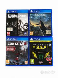 Lotto 4 Giochi PS4 Originali