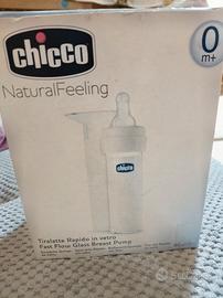 Tiralatte rapido manuale in vetro Chicco