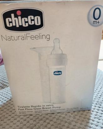 Tiralatte rapido manuale in vetro Chicco
