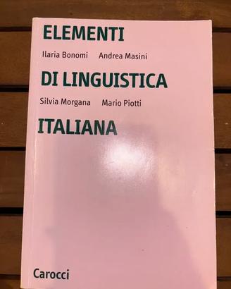 Elementi di linguistica italiana