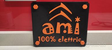 targa anteriore Citroen ami