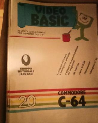 Corso completo “Video BASIC” per Commodore 64