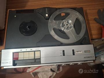 Registratore Philips a bobine 4 tracce 