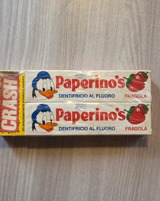 Paperino's Dentifricio Disney Vintage con Gioco