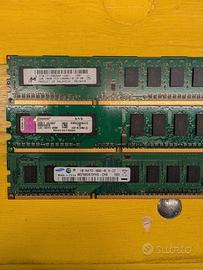 varie tipologie di ram