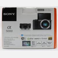 SONY ALPHA 5000 KIT CON 16-50MM NERA ELE-0096 ZYQ 