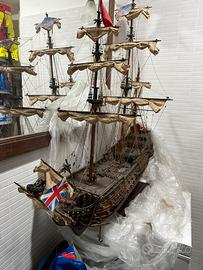 Veliero in legno