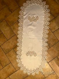 Centrino rettangolare per tavolo