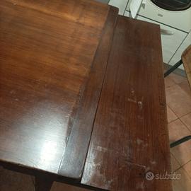 tavolo fine 800, noce acquistato da antiquario a S