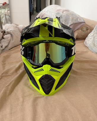 Casco con occhialini LS2 taglia S