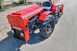 trattore valpadana sterzante con fresa maschio 125