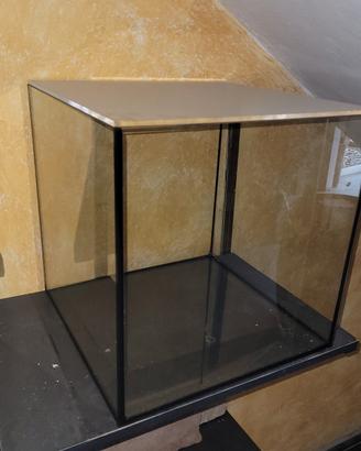 Acquario 40x40x40h coperchio plexiglass 