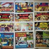 Serie di 12 Fumetti di “Flash Gordon”