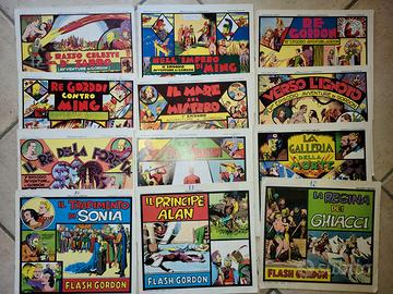 Serie di 12 Fumetti di “Flash Gordon”