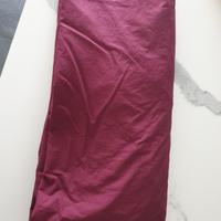 Lenzuolo con angoli, rosso intenso,90x200 cm