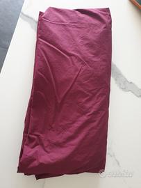 Lenzuolo con angoli, rosso intenso,90x200 cm