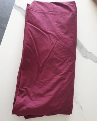 Lenzuolo con angoli, rosso intenso,90x200 cm