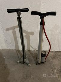 Lotto 2 Pompe da Bici Vintage / Officina e palloni
