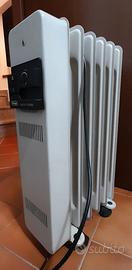 Stufa radiatore elettrico ad olio De Longhi