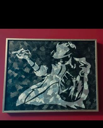 Michael Jackson Quadro Design Arredo Casa 