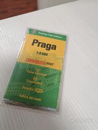 Cartina mappa Praga Touring Club Italiano mai usat