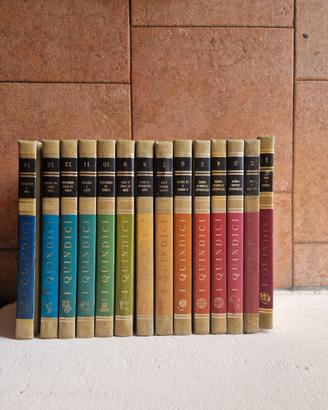 enciclopedia vintage "I Quindici"