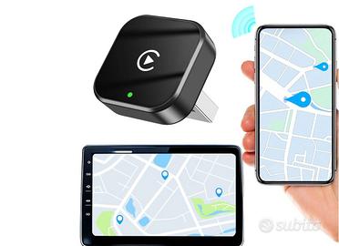 Adattatore wireless CarPlay 2 in 1 Plug and Play,