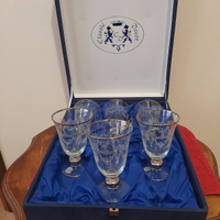 Calice cristallo oro+platino